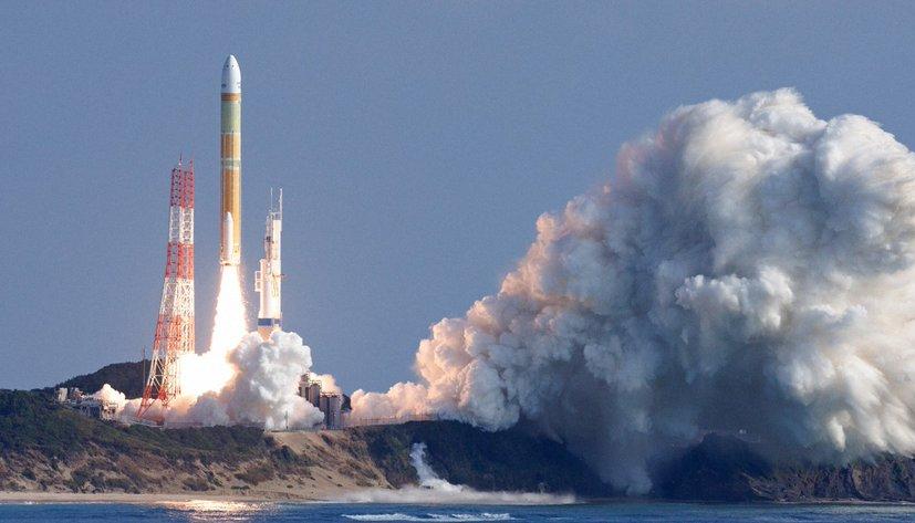 Fue lanzado desde el Centro Espacial de Tanegashima.