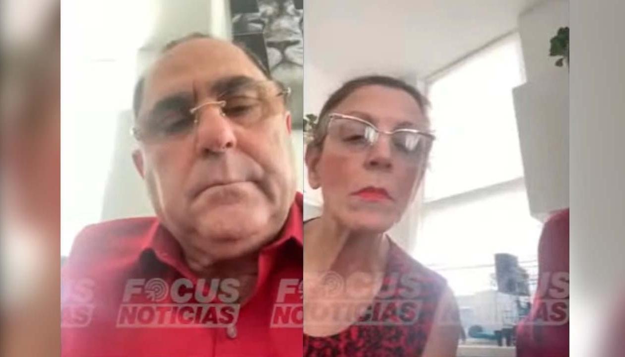 Carlos Jaller e Ivón Acosta, los dos imputados. 