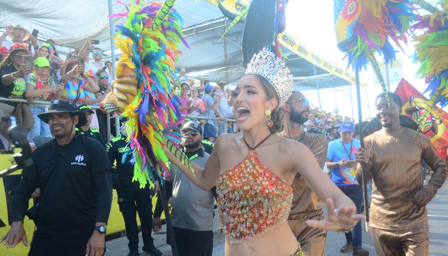 Melissa Cure, Reina del Carnaval de Barranquilla.