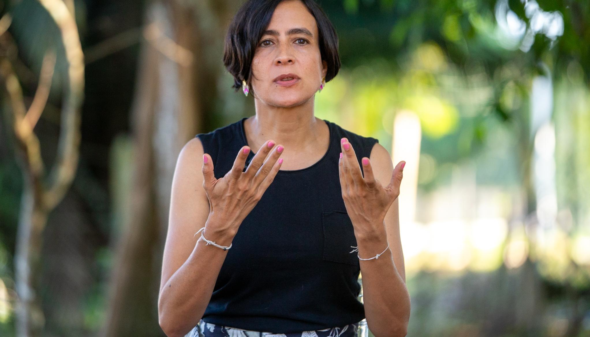 La Ministra de Ambiente, Susana Muhamad. 