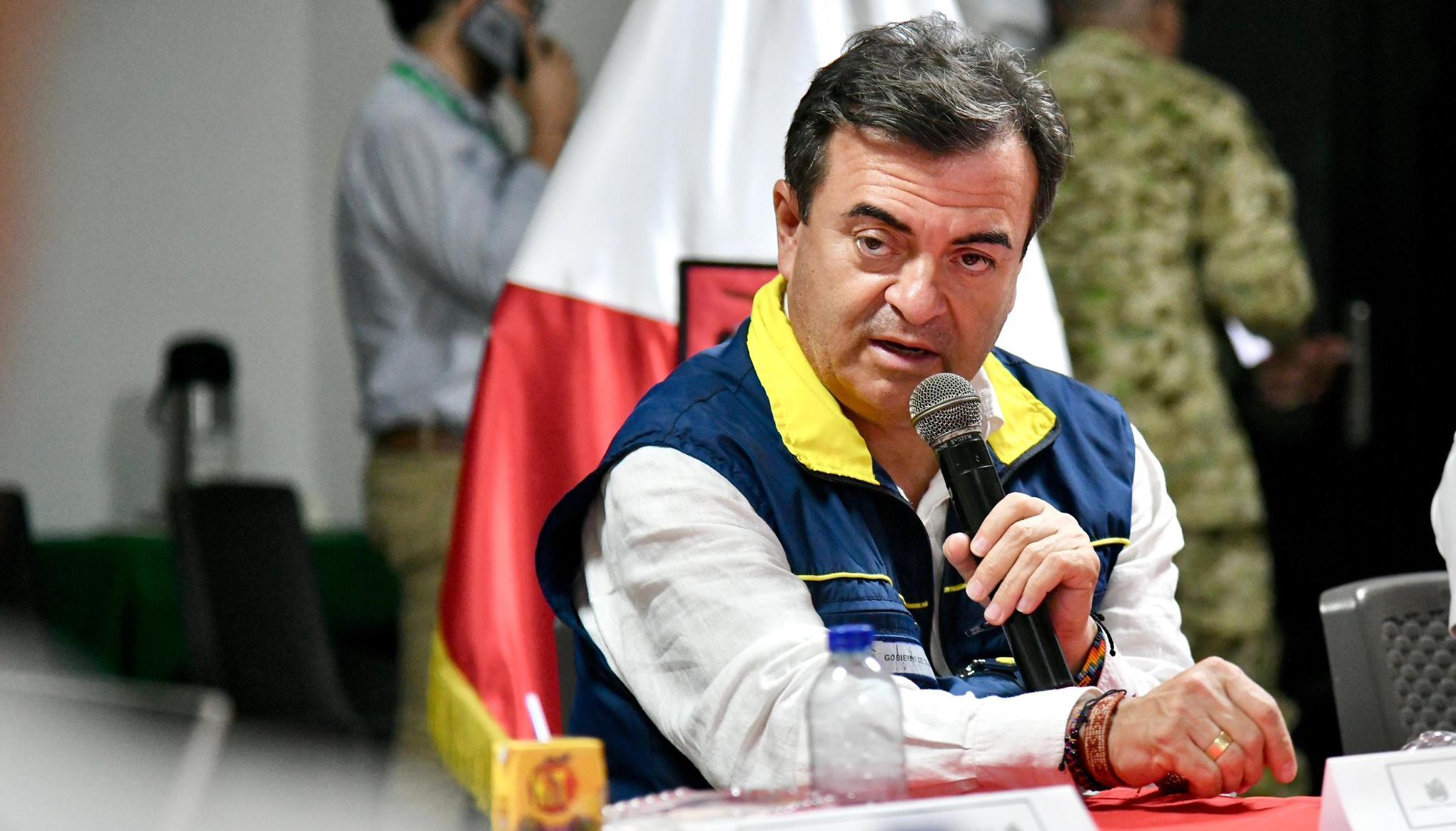 Olmedo López, director de la UNGRD.