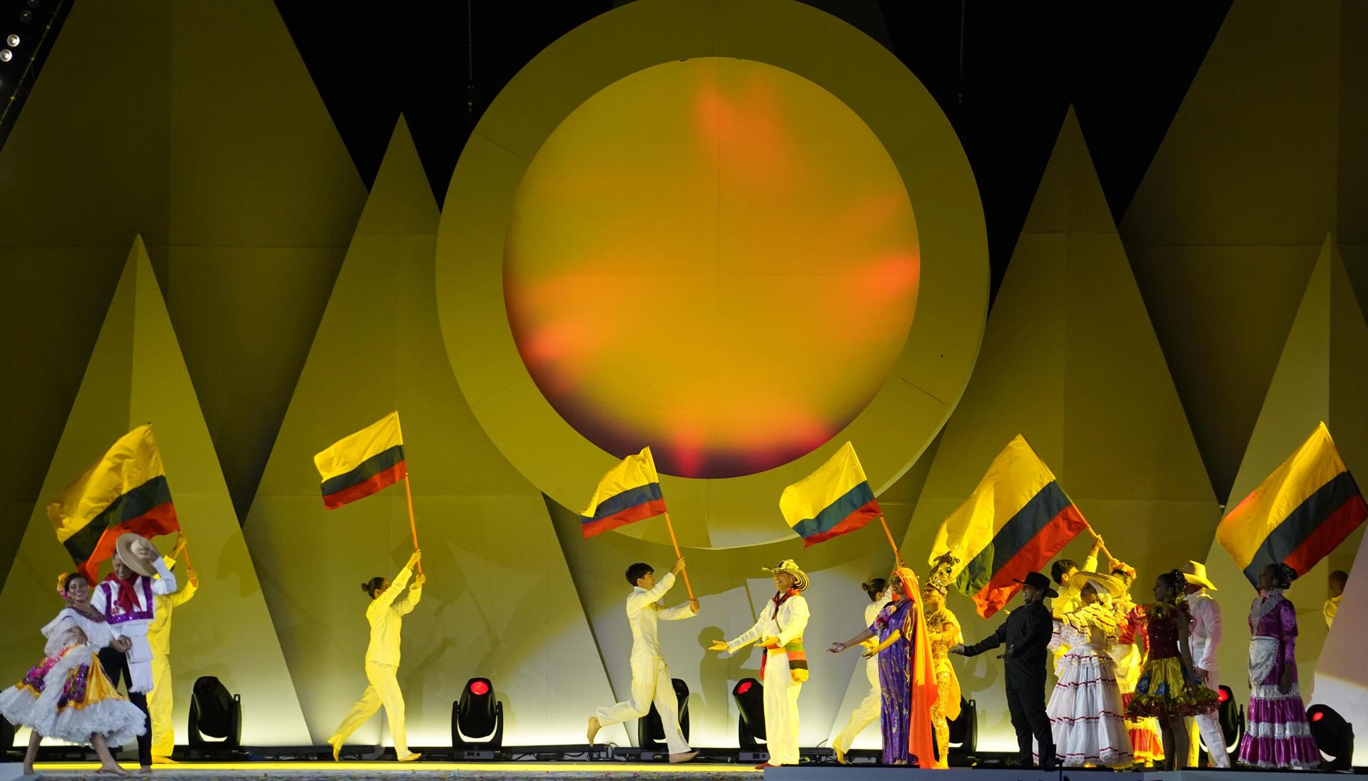 Presentación de Colombia en Santiago 2023.