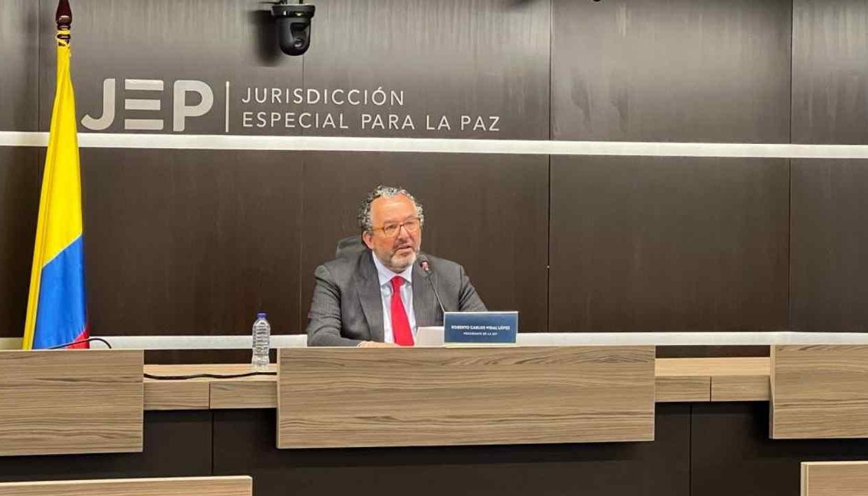 Roberto Vidal, presidente de la JEP.