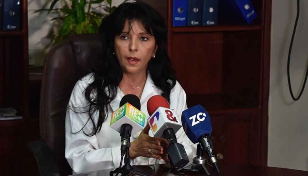 Rocío del Carmen Gamarra Peña, exgerente del Hospital Universitario Cari.