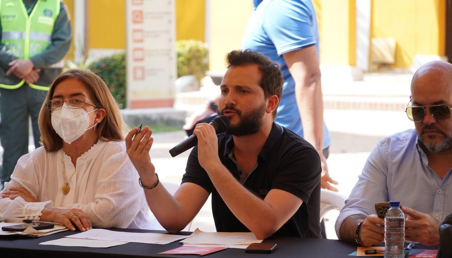 Samir Radi, presidente del Concejo de Barranquilla.