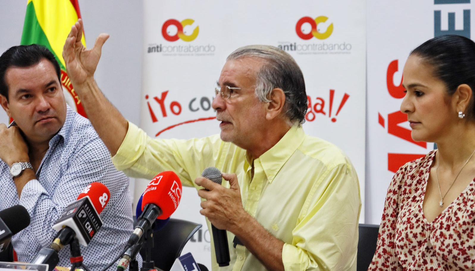 Eduardo Verano, gobernador del Atlántico.