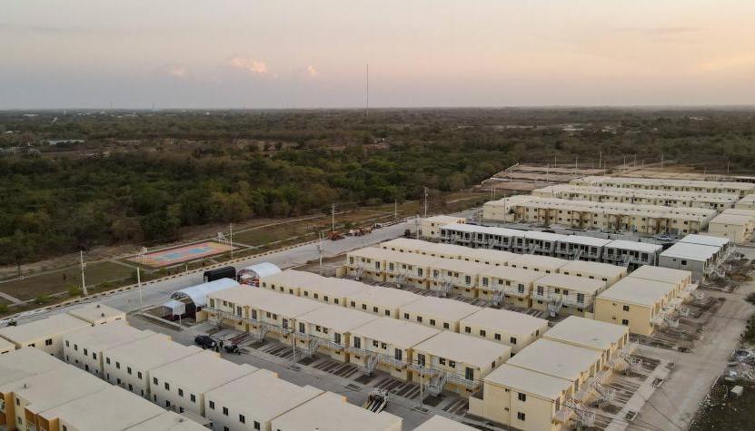 Proyecto Ciudadela Santa Sofía, donde se entregarán las viviendas. 