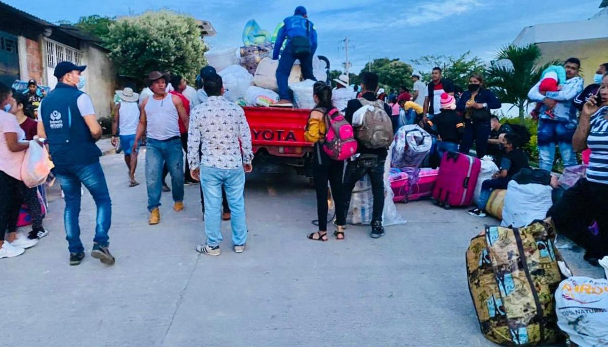 Desplazamiento en el sur de Bolívar