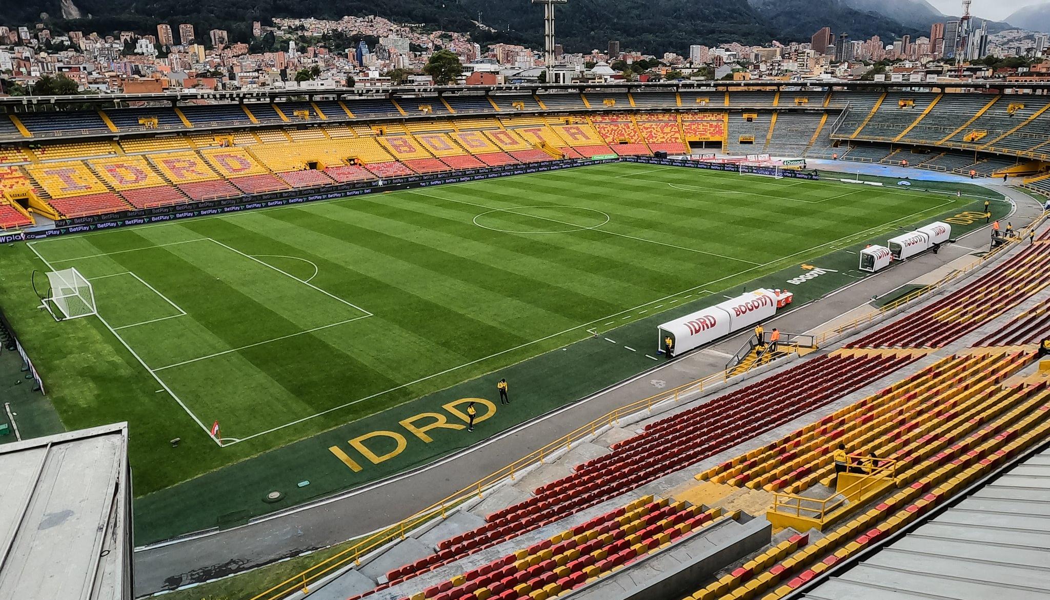 Estadio Nemesio Camacho El Campín de Bogotá, una de los escenarios escogidos. 