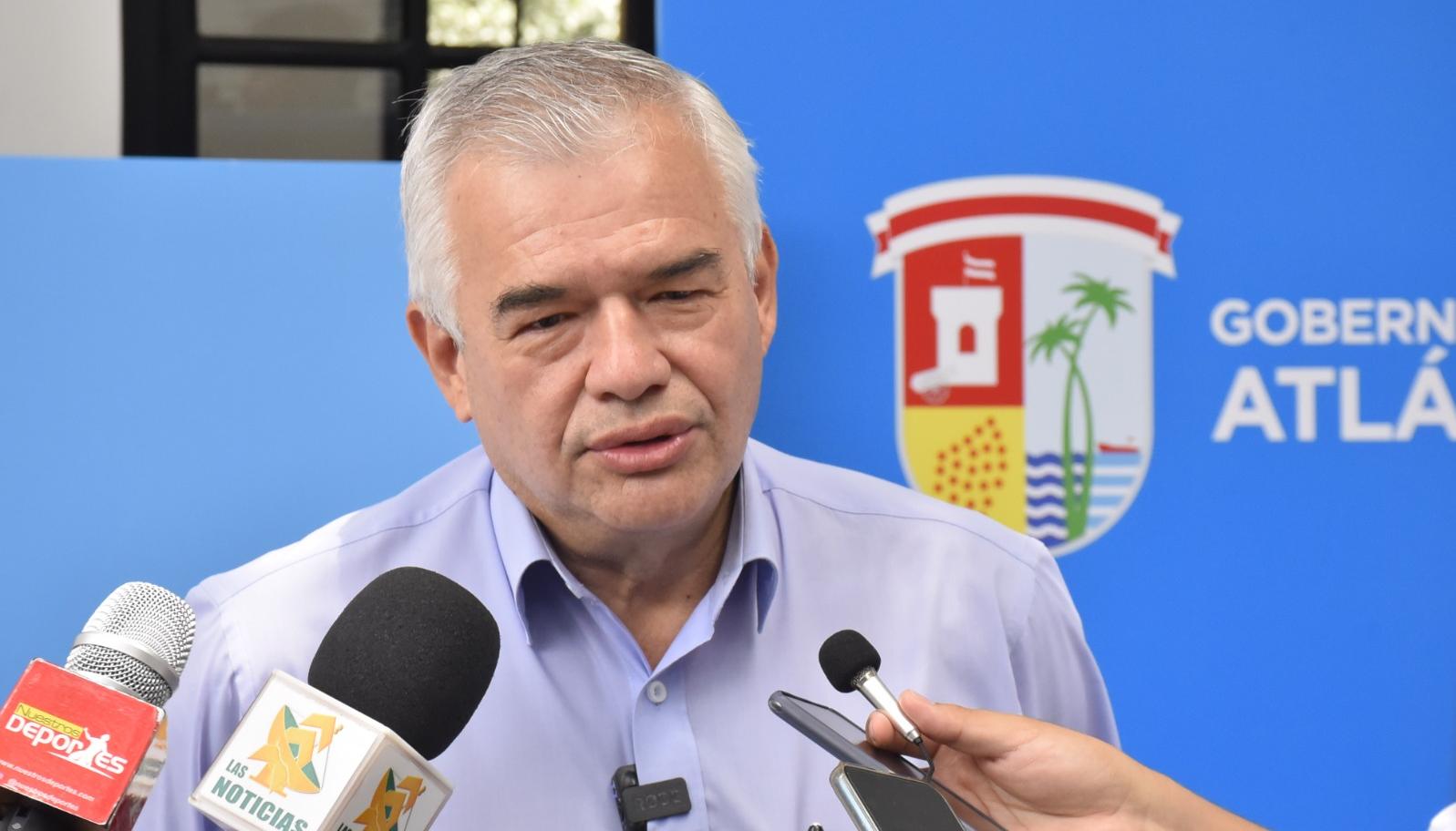 Ciro Solano, presidente del Comité Olímpico Colombiano. 