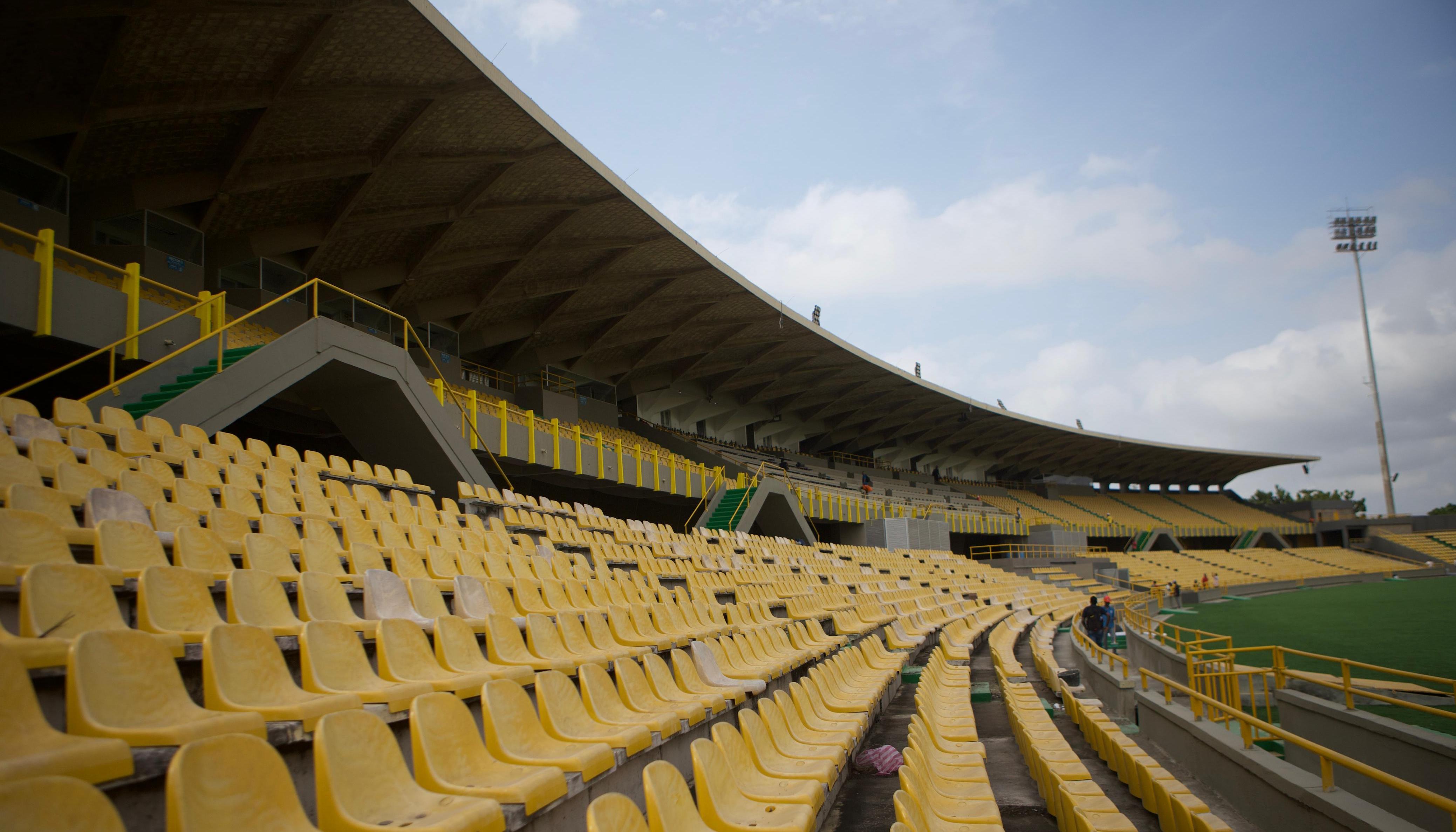 El estadio de fútbol 'Jaime Morón León' de Cartagena. 