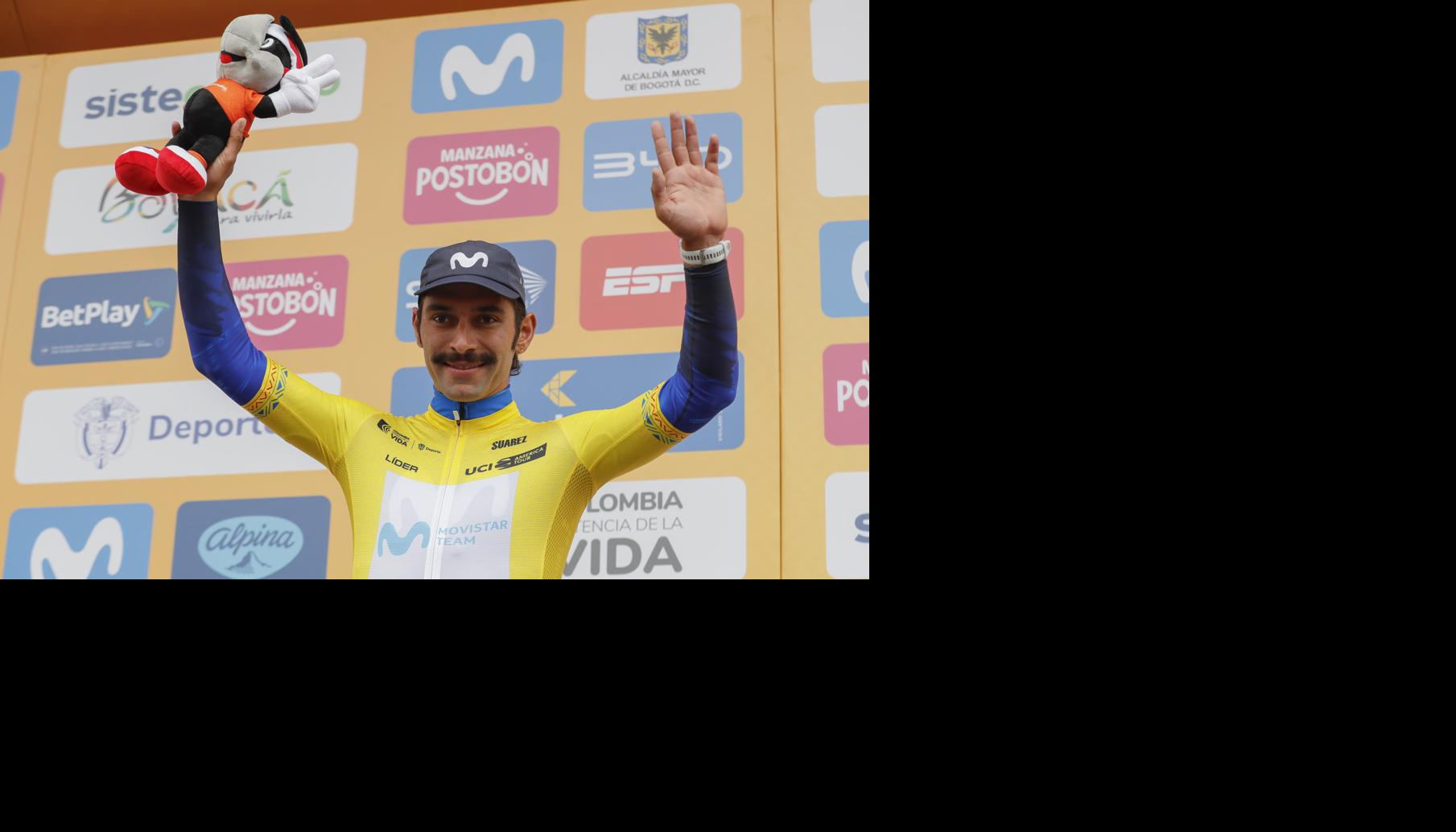 El antioqueño Fernando Gaviria, corredor del Movistar.
