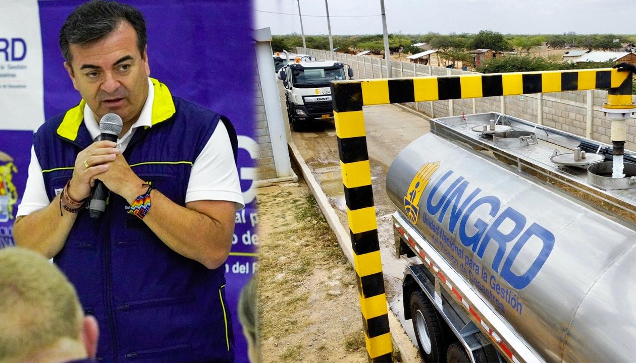 El director de la UNGRD, Olmedo López, investigado por los 40 carrotanques para La Guajira