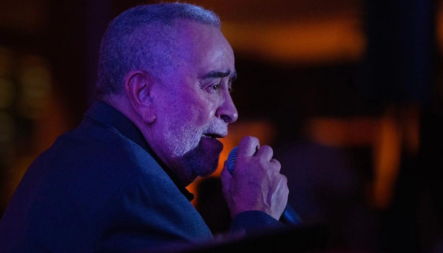 Andy Montañez, salsero puertorriqueño, celebra 60 años de carrera musical. 