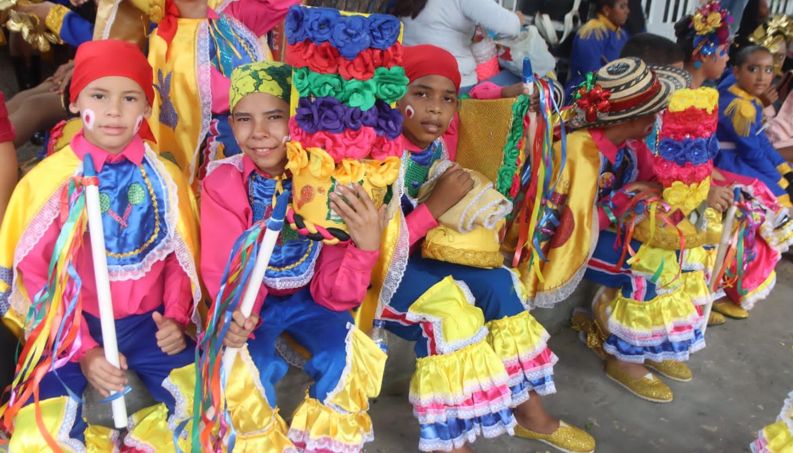 Los niños, grandes protagonistas del Carnaval del Suroccidente