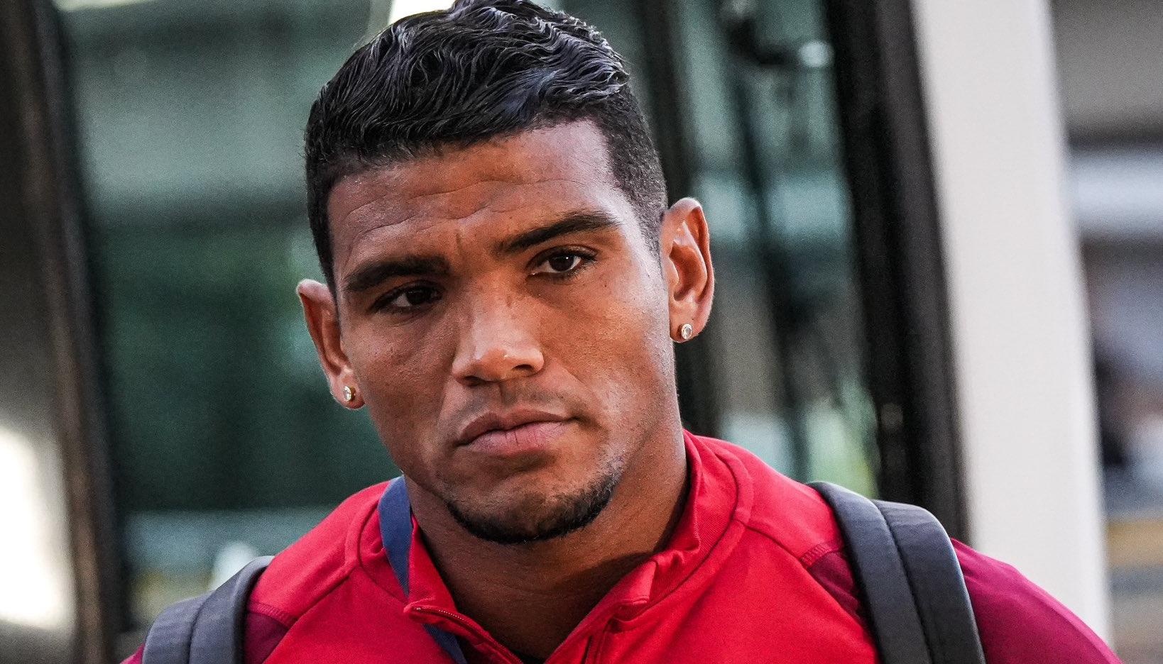 Rafa Pérez se lesionó antes del primer minuto de juego contra Santa Fe. 