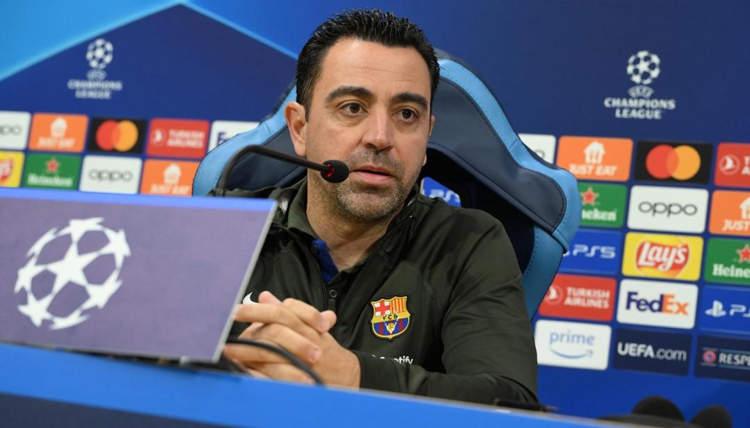 Xavi Hernández, entrenador del Barcelona. 