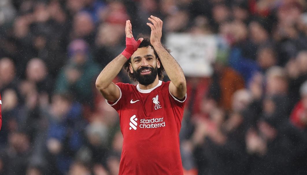Mohamed Salah se ha perdido siete partidos con el Liverpool. 