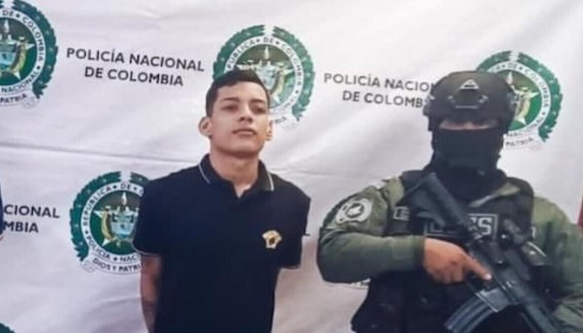 Jeremy David Colmenares Colmenares, presunto sicario de 'Los Costeños'. 