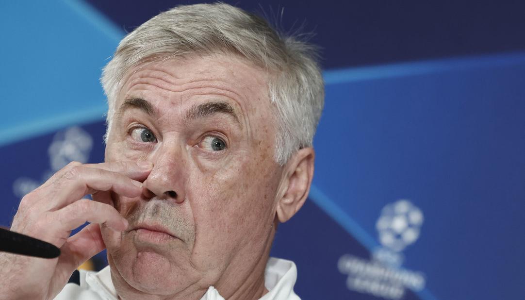 El técnico del Real Madrid, Carlo Ancelotti.