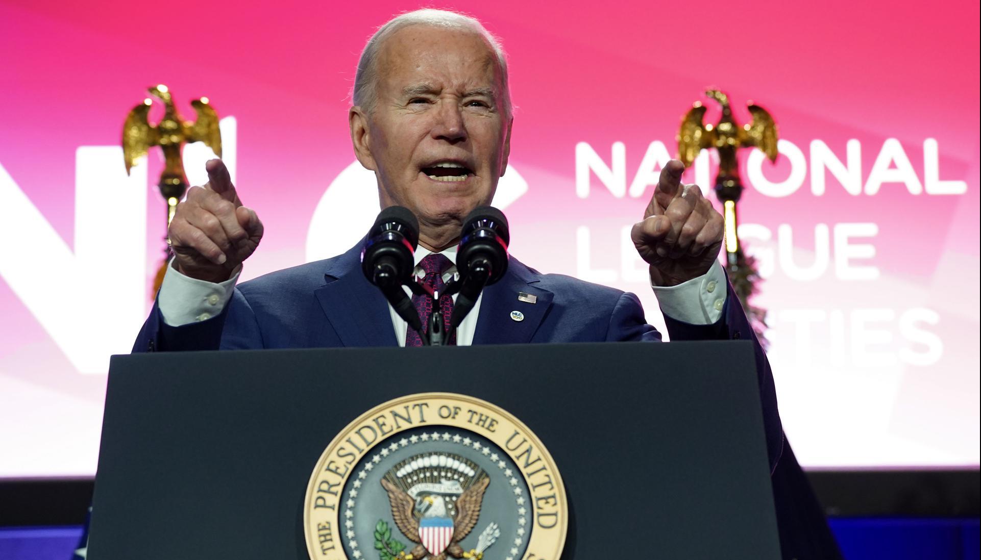 Joe Biden va en busca de su reelección. 
