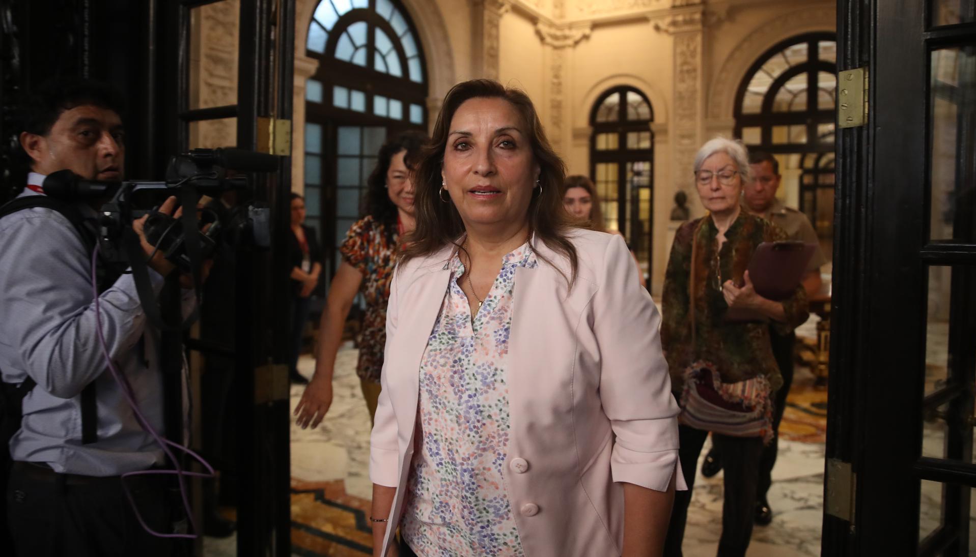 Dina Boluarte, Presidenta de Perú.