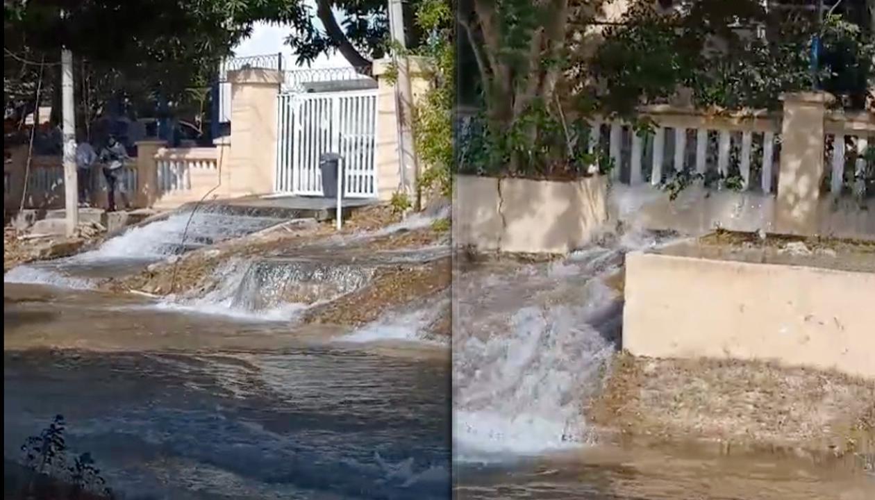 Imágenes de la emergencia.