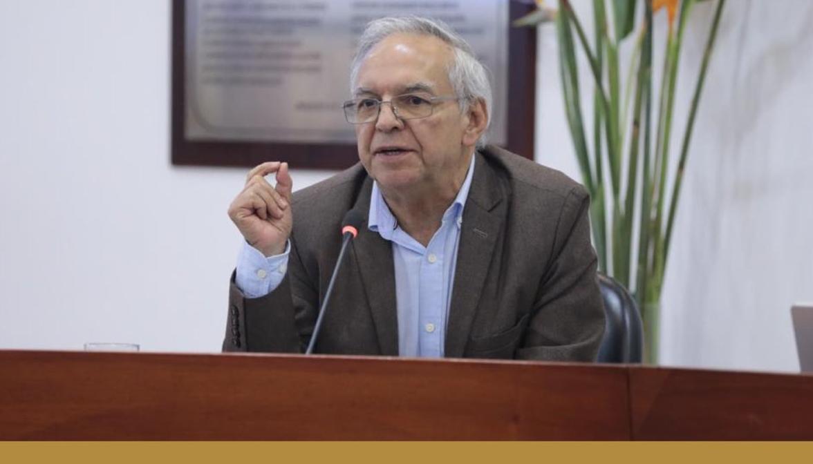 El Ministro de Hacienda, Ricardo Bonilla.