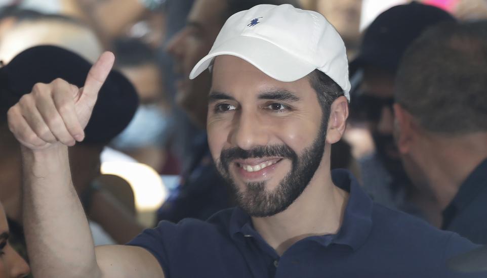 El presidente de El Salvador, Nayib Bukele.