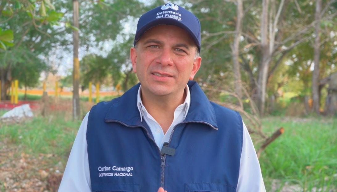 El Defensor del Pueblo, Carlos Camargo.