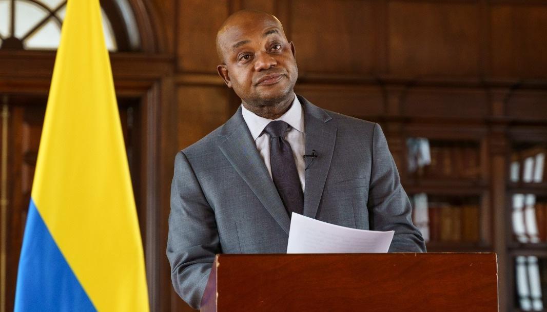 El canciller (e) Luis Gilberto Murillo. 