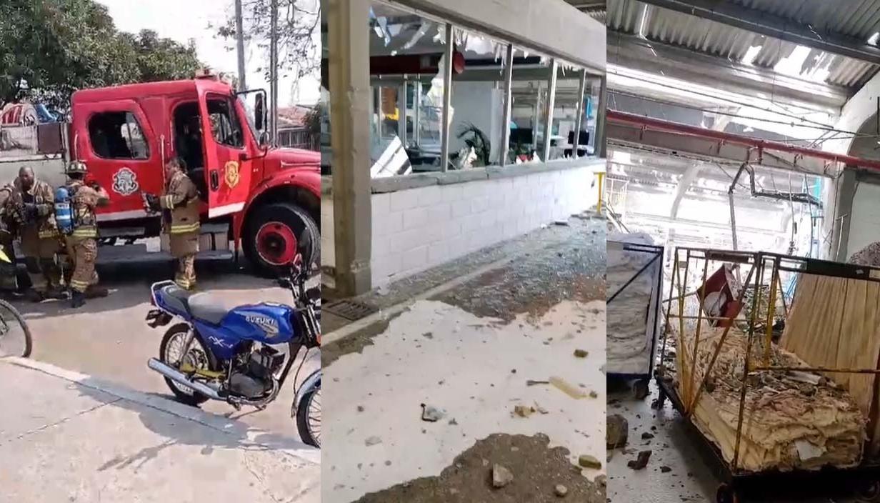 Imágenes de la emergencia.