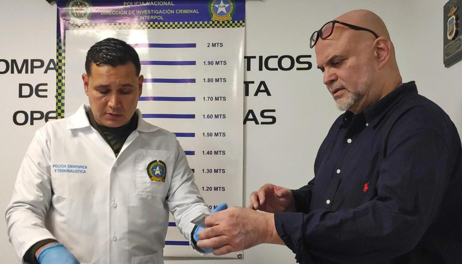 El exjefe paramilitar Salvatore Mancuso Gómez.