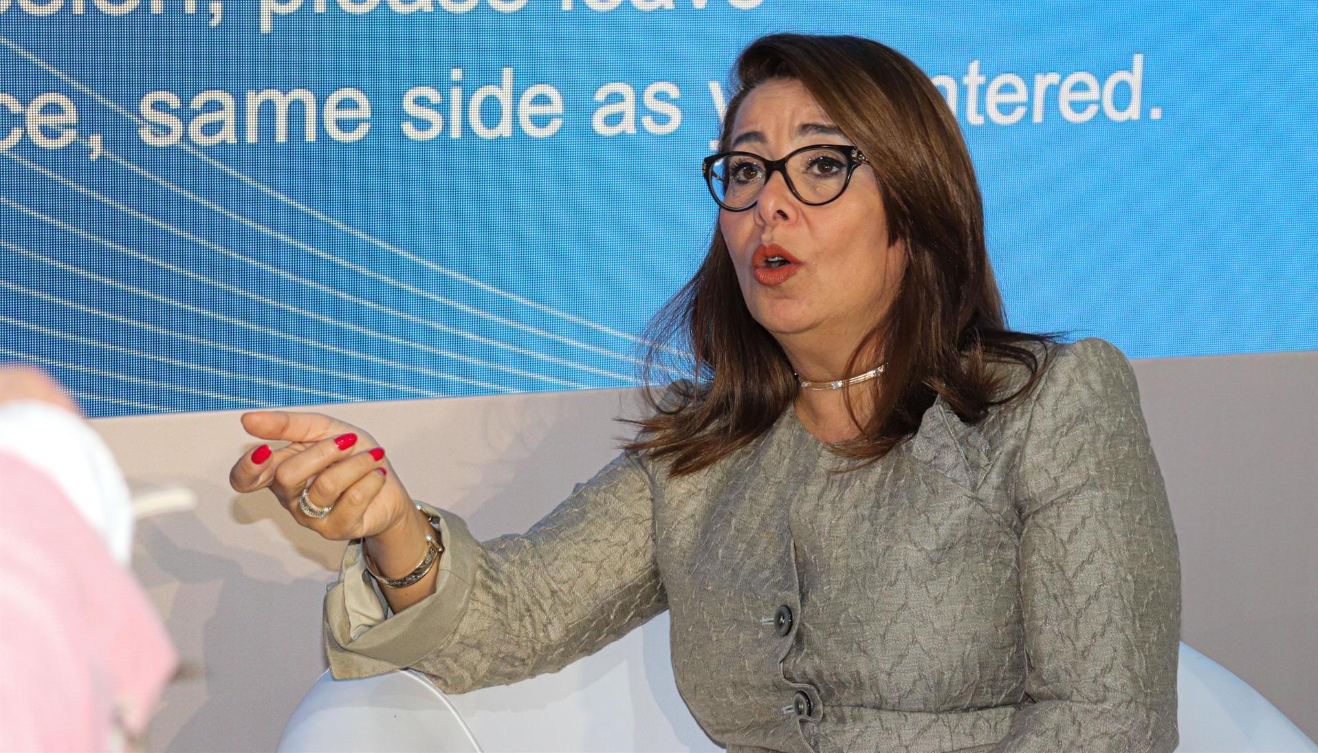 La directora ejecutiva de la ONUDD, Ghada Waly.