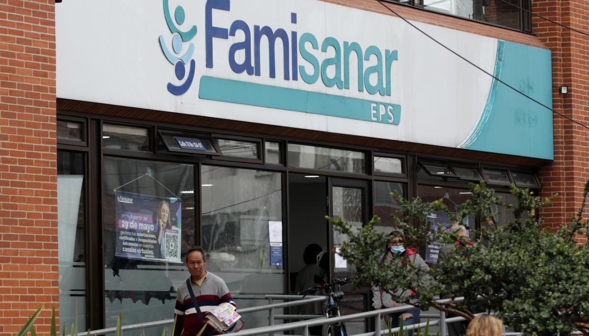 Una sede la EPS Famisanar. 