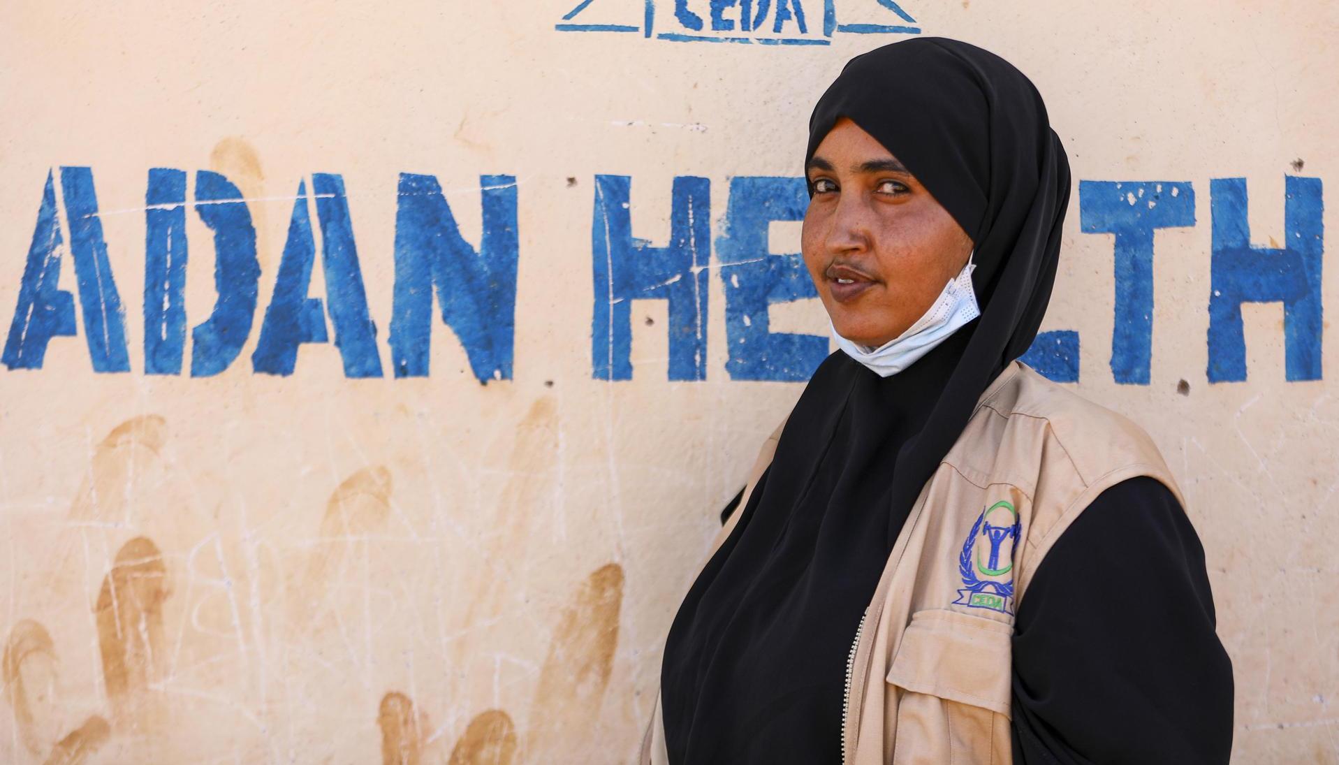 Fartun Mumin Abdille, trabajadora social.