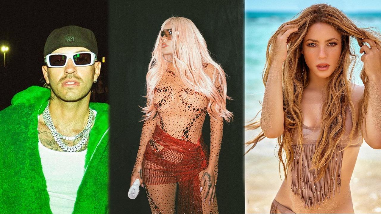 Feid, Karol G y Shakira fueron nominados a los Latin AMAs.