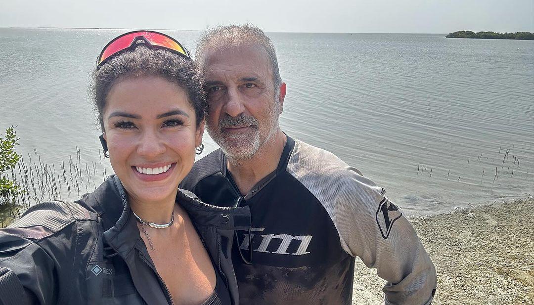 Fernanda y Vicente, turistas afectados.