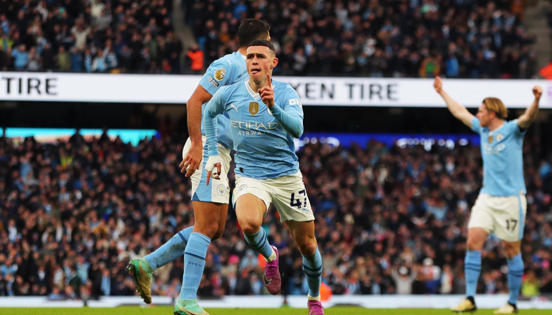 Phil Foden anotó por duplicado.
