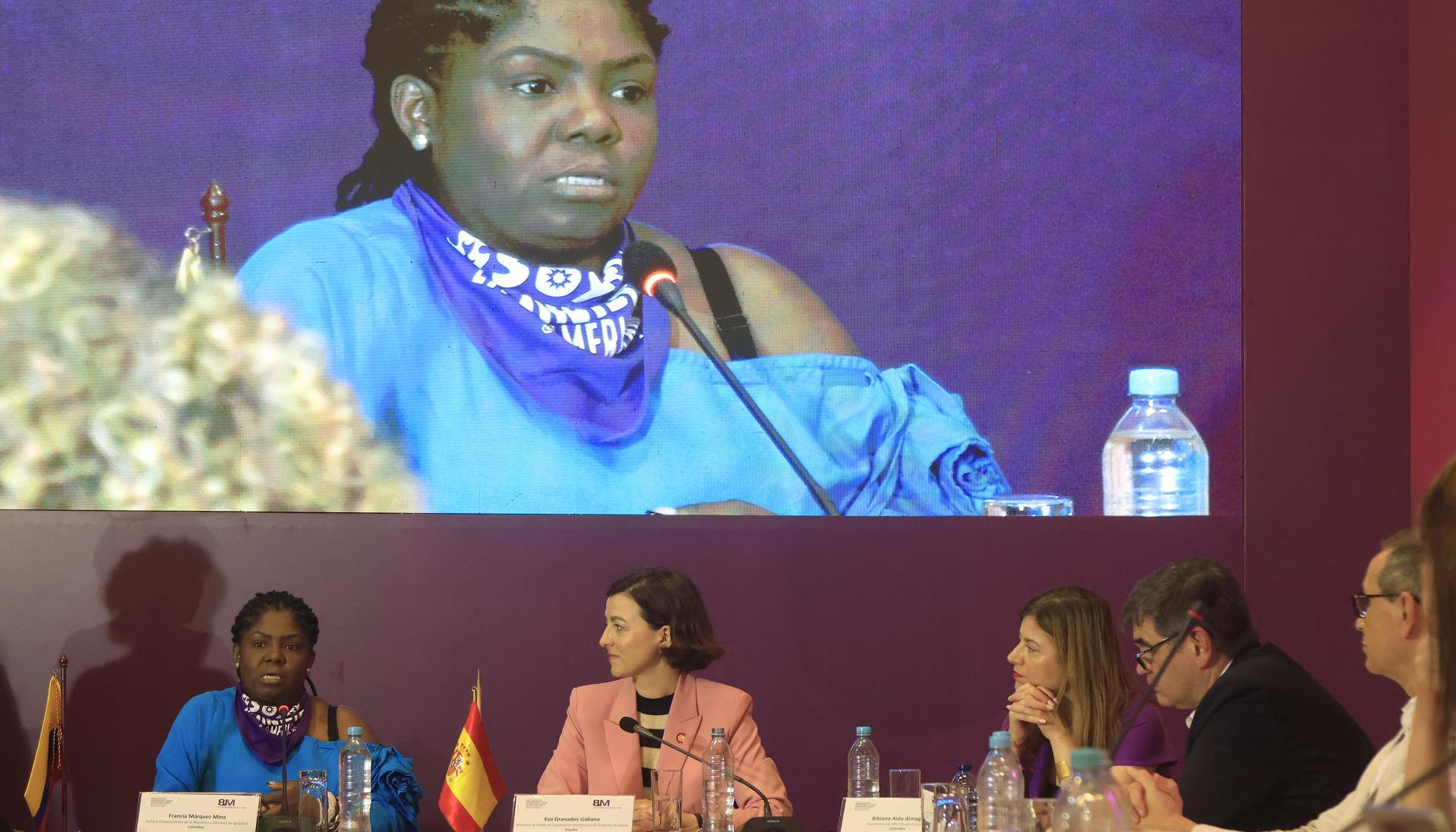 Francia Márquez estuvo en Cartagena.