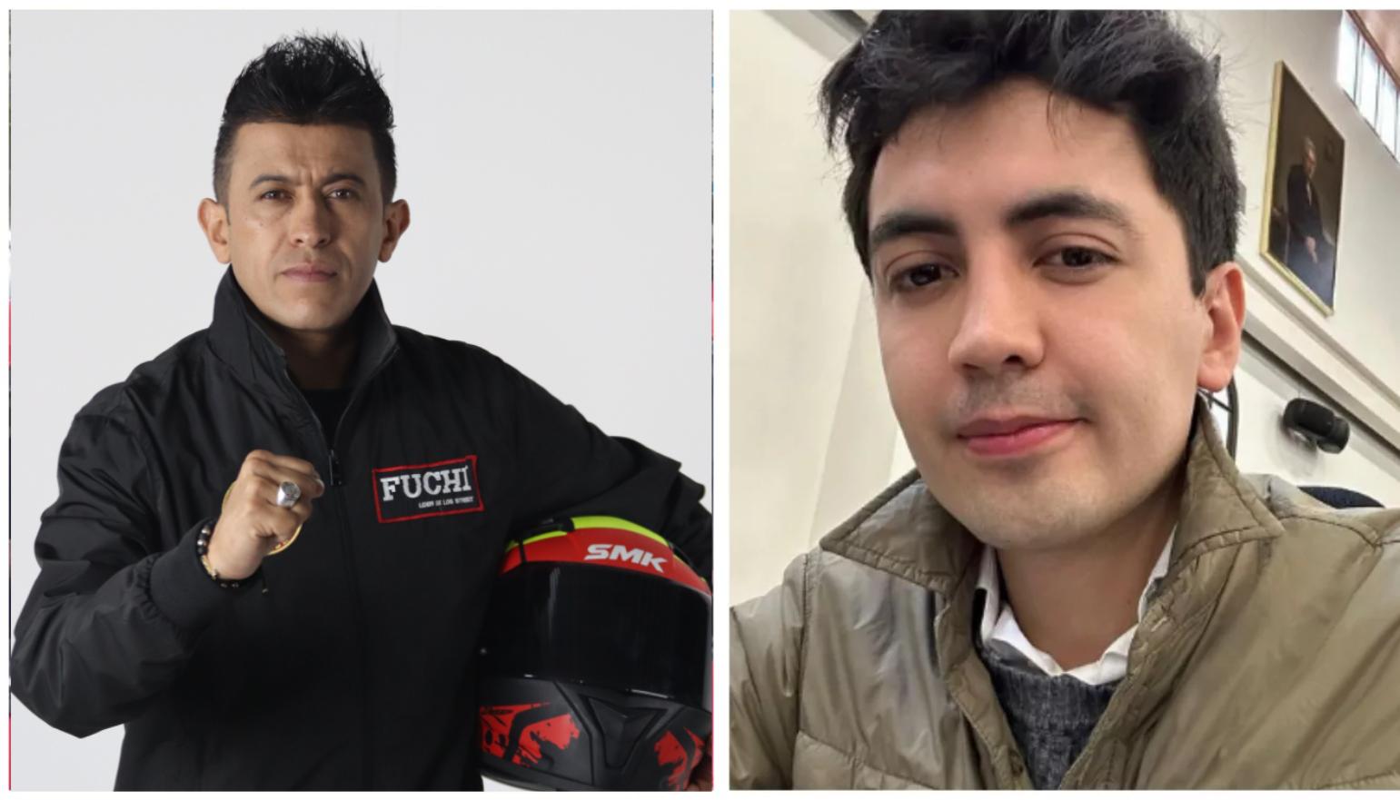  Julián 'Fuchi' Forero y Ángelo Schiavenato.