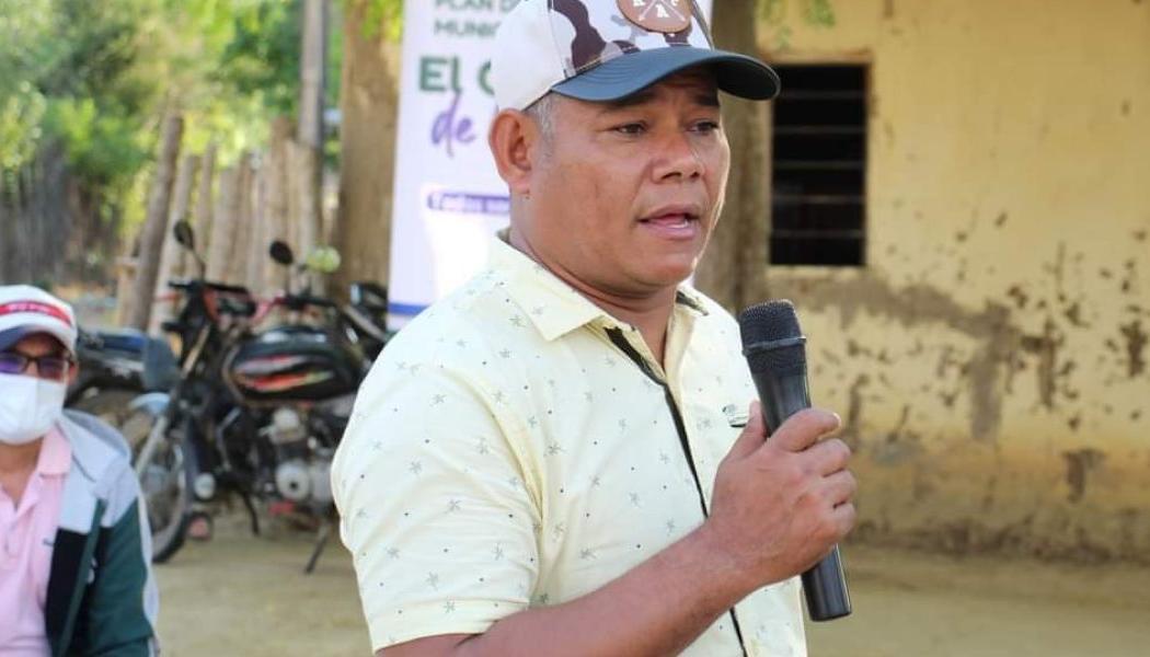 El Alcalde de Santa Bárbara de Pinto, Hegel Garizao Osorio.