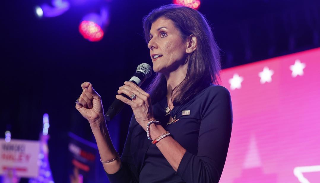 La exgobernadora de Carolina del Sur, Nikki Haley.
