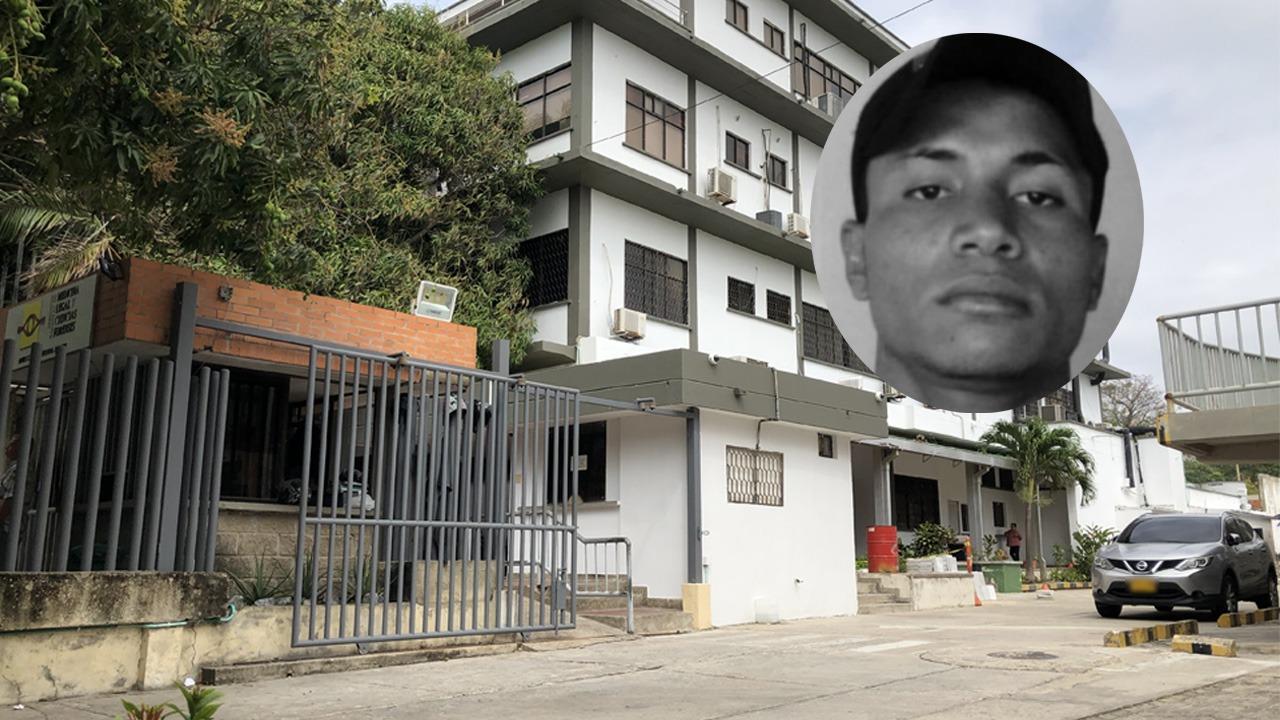 El cuerpo de José Miguel fue llevado a Medicina Legal. 
