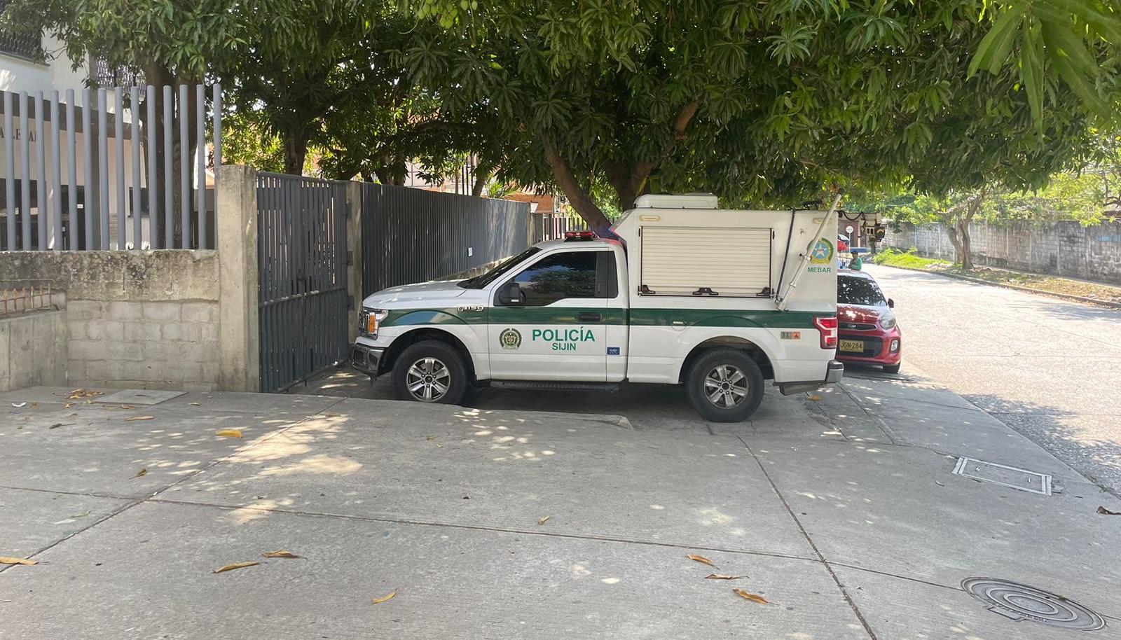 Fachada de Medicina Legal.
