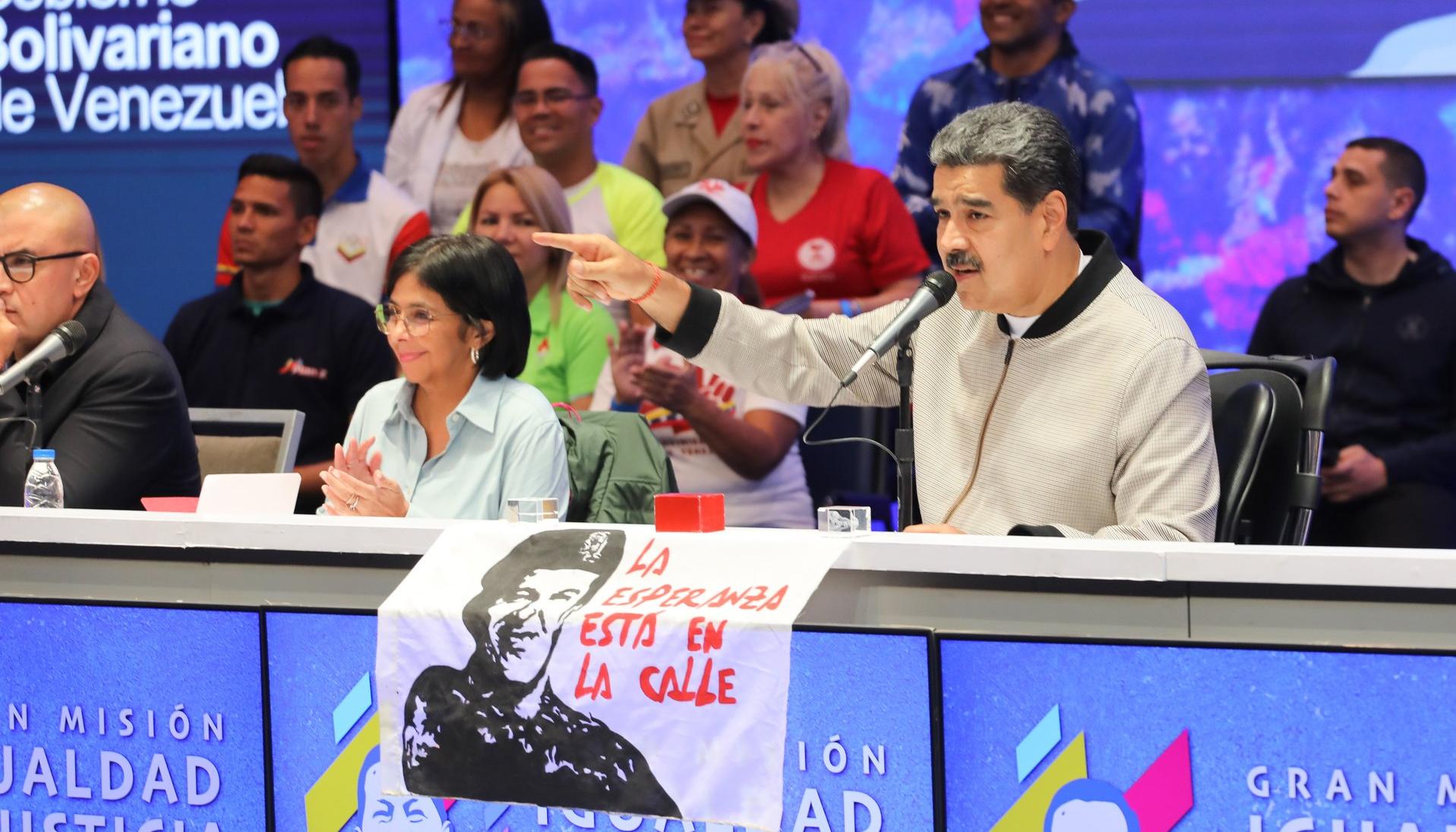 Nicolás Maduro, presidente de Venezuela.