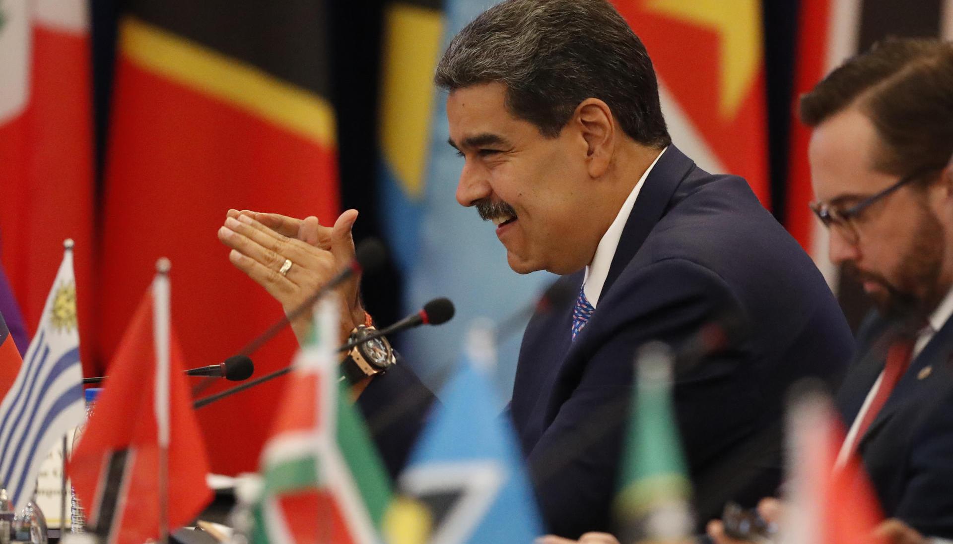 Nicolás Maduro, presidente de Venezuela. 
