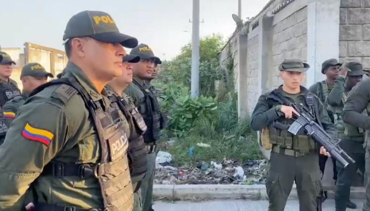Operativos de la Policía Metropolitana. 