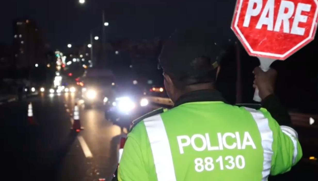 Operativos de la Policía de Tránsito. 