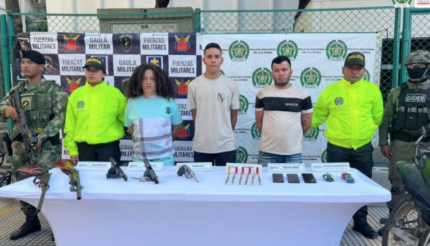 Eduardo Aterhortua Márquez, Hober Castro Pérez y Diana Flórez Jiménez.